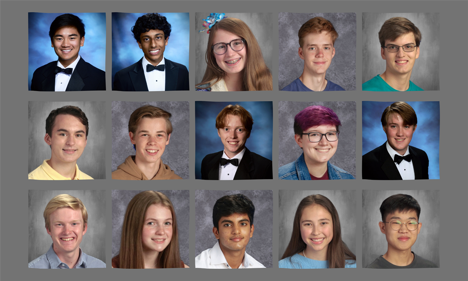 Student head shots